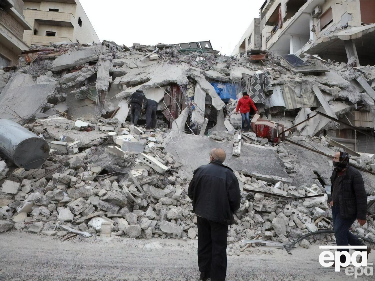 В Сирии в результате землетрясения&nbsp;&nbsp;получили ранения&nbsp;1315 человек