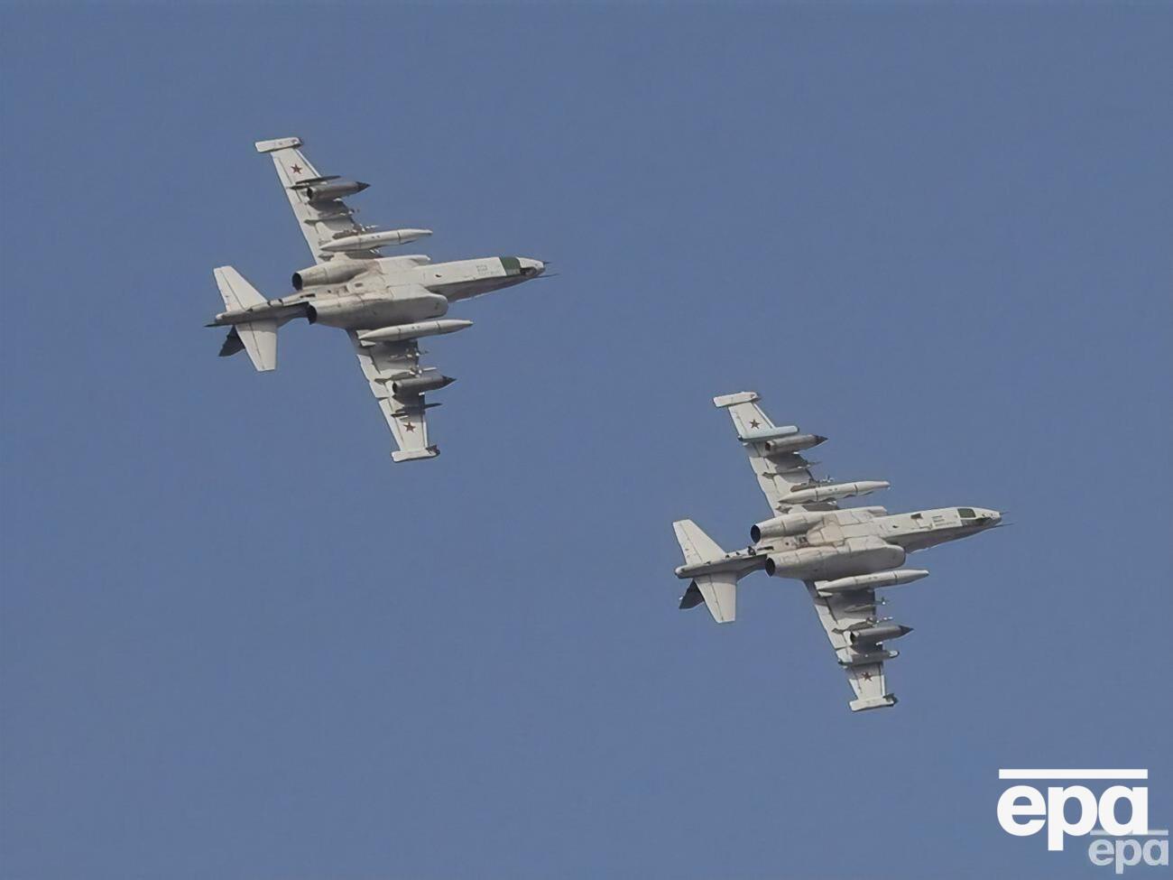 В Бахмуте сбит российский самолет – вероятно, Су-25