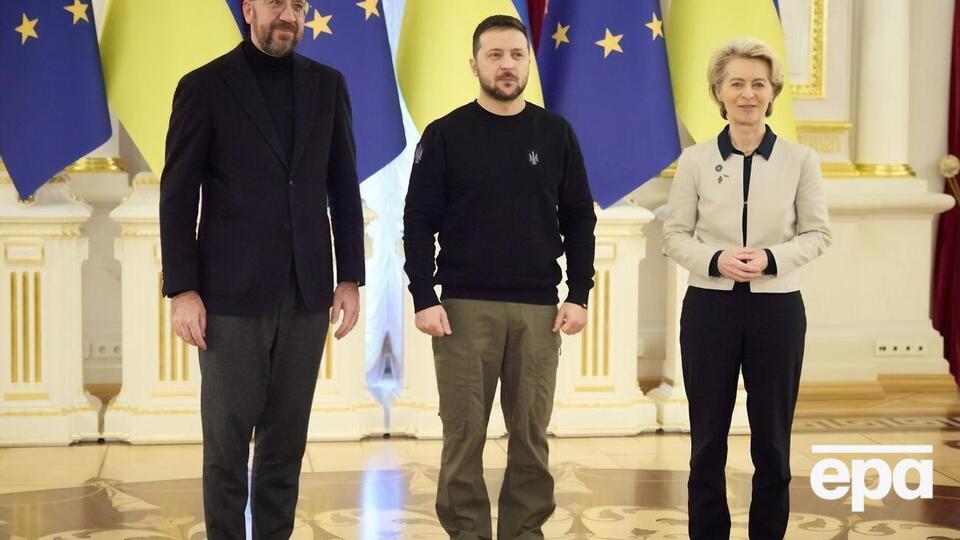 The Guardian: президент Євроради Мішель та глава Єврокомісії фон дер Ляєн змагаються, щоб продемонструвати підтримку України