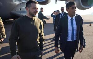 Зеленский и Сунак обсудят новую военную помощь, которую Украина получит от Велкобритании