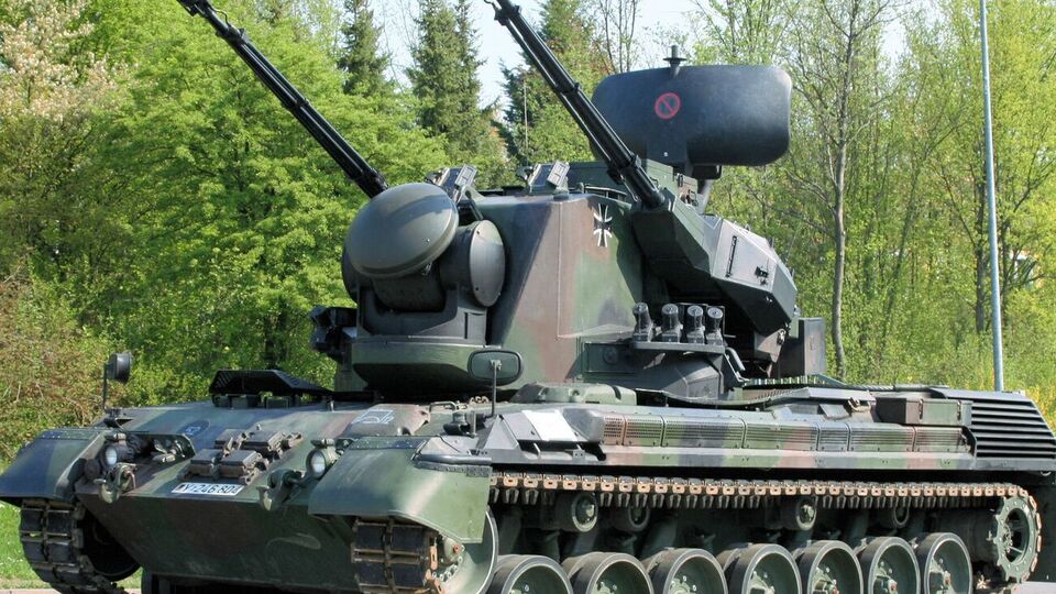 Німеччина надала Україні вже 32 зенітні установки Gepard