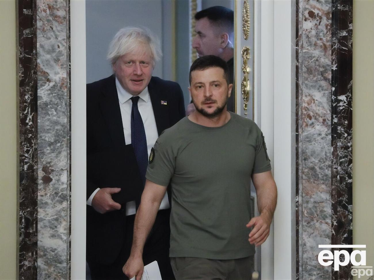 Зеленский обратился к Джонсону во время выступления в британском парламенте