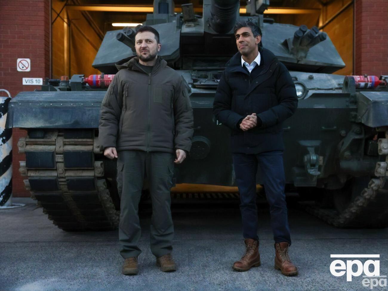 Зеленский и Сунак посетили базу&nbsp;Lulworth Camp в&nbsp;Дорсете