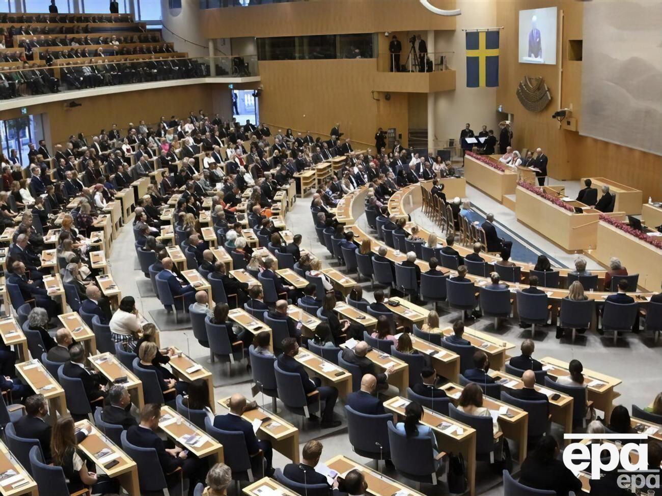 Шведский парламент принял решение о передаче Украине военной техники