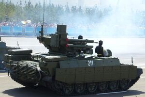 Российская боевая машина "Терминатор" уничтожена под Кременной