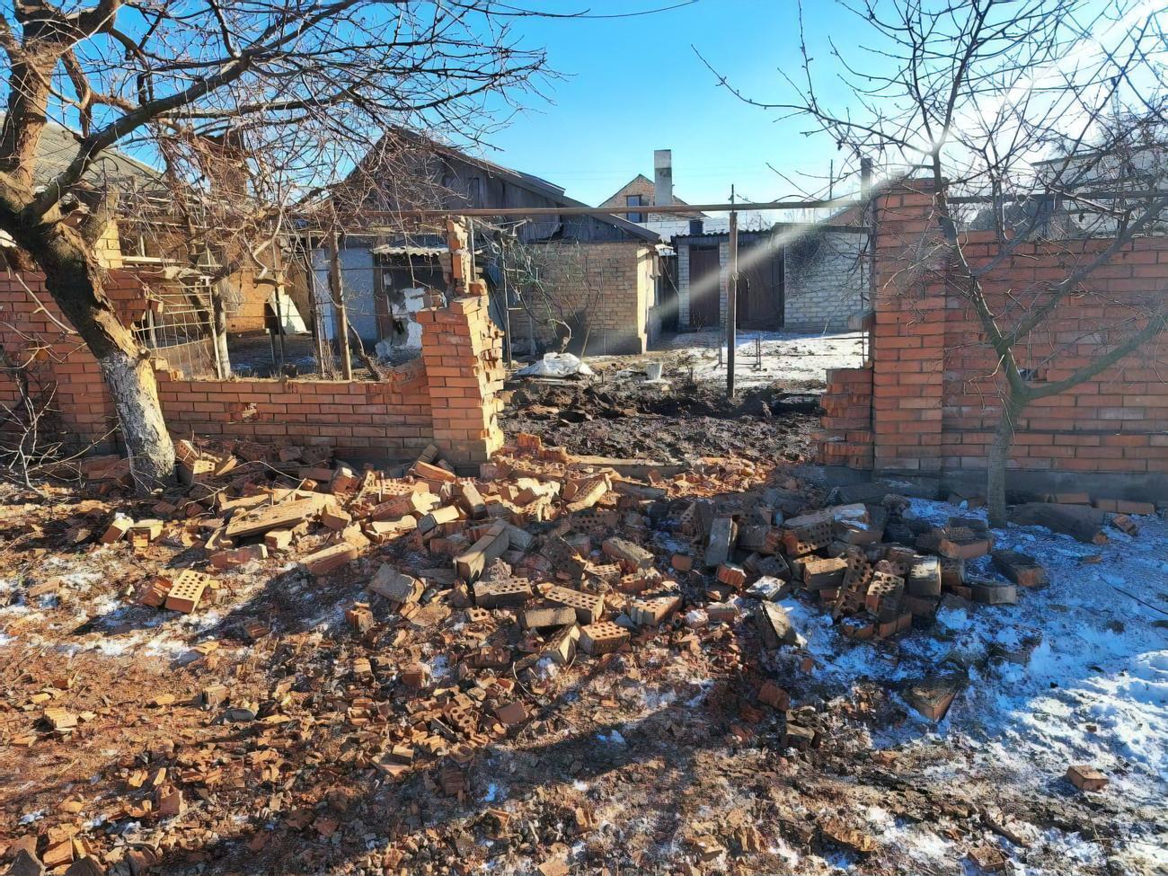 В результате атаки противника повреждены 10 домов