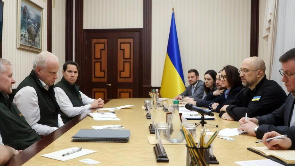 На встрече Шмыгаль говорил о направлениях для инвестиций в Украину