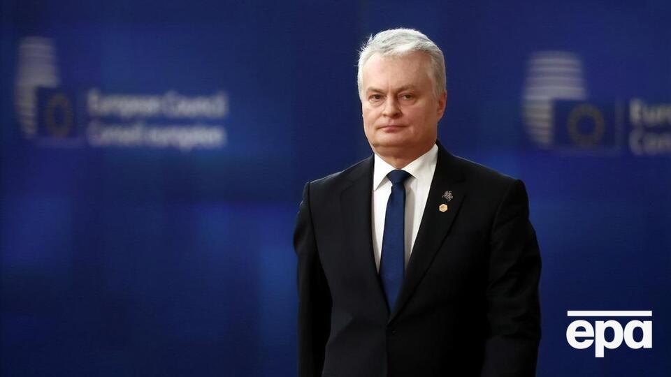 Науседа подчеркнул, что важно принять 10-й пакет санкций ЕС против России до 24 февраля