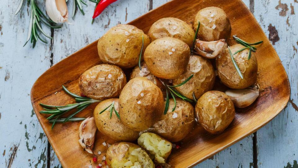 Подавать картофель можно с любым соусом