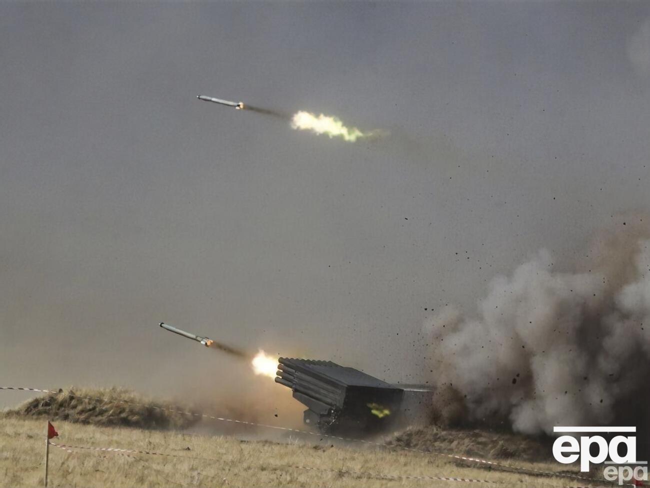 Военные РФ применяли реактивные системы залпового огня, минометы, артиллерию, танки, беспилотники и авиацию