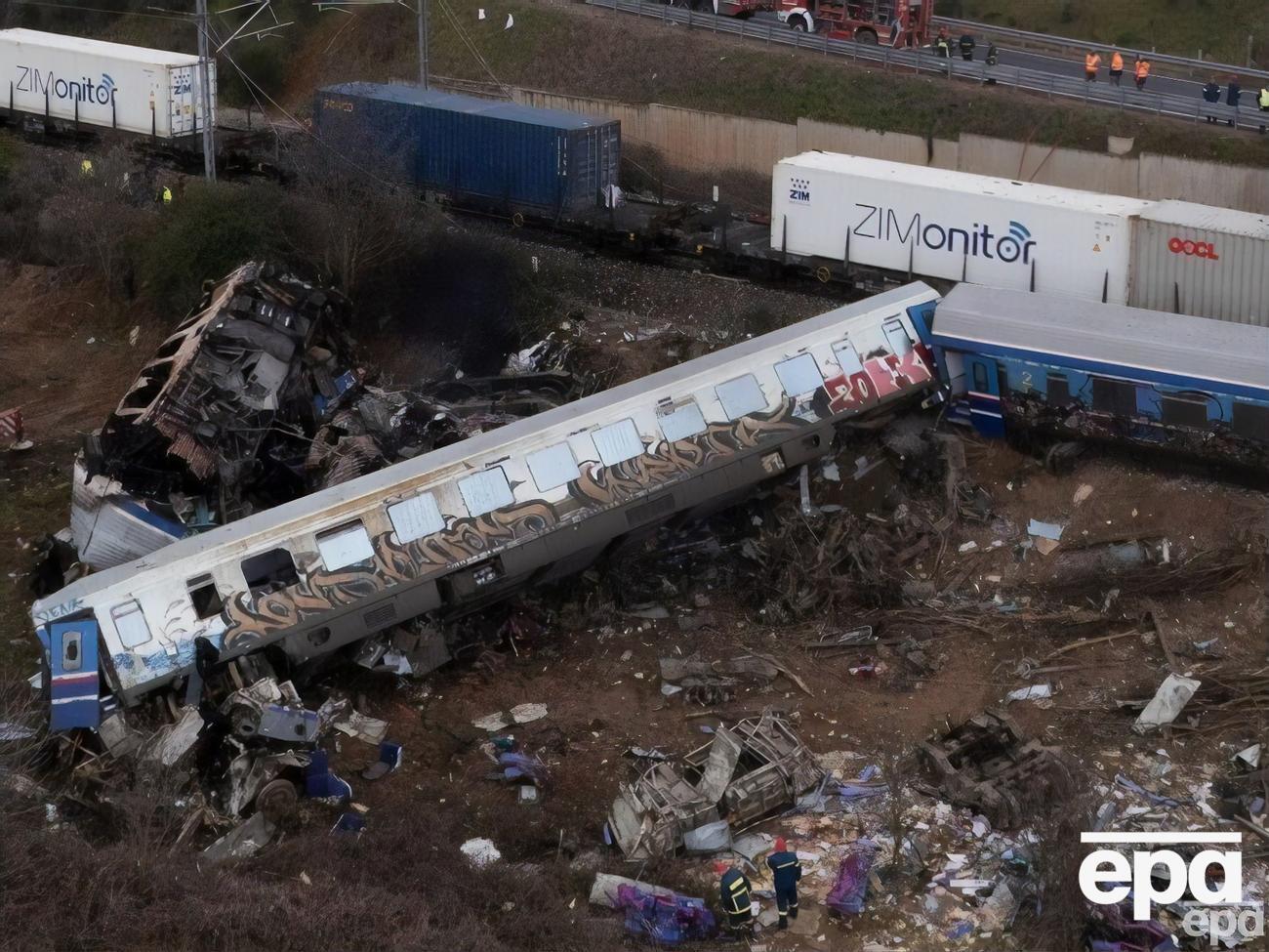Два поезда столкнулись вечером 28 февраля