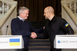 Генсек ОЭСР и Шмыгаль объявили об открытии офиса организации