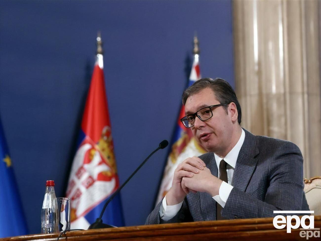 Вучич подчеркнул, что Сербия поддерживает территориальную целостность Украины
