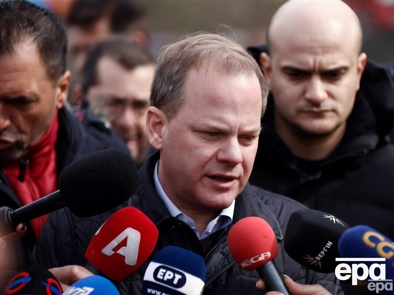 Караманлис отметил, что берет на себя политическую ответственность за произошедшую аварию