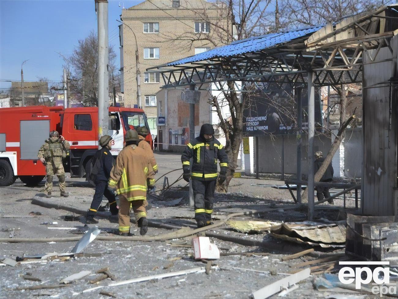 Армія РФ дев'ять разів упродовж доби била по житлових кварталах Херсона