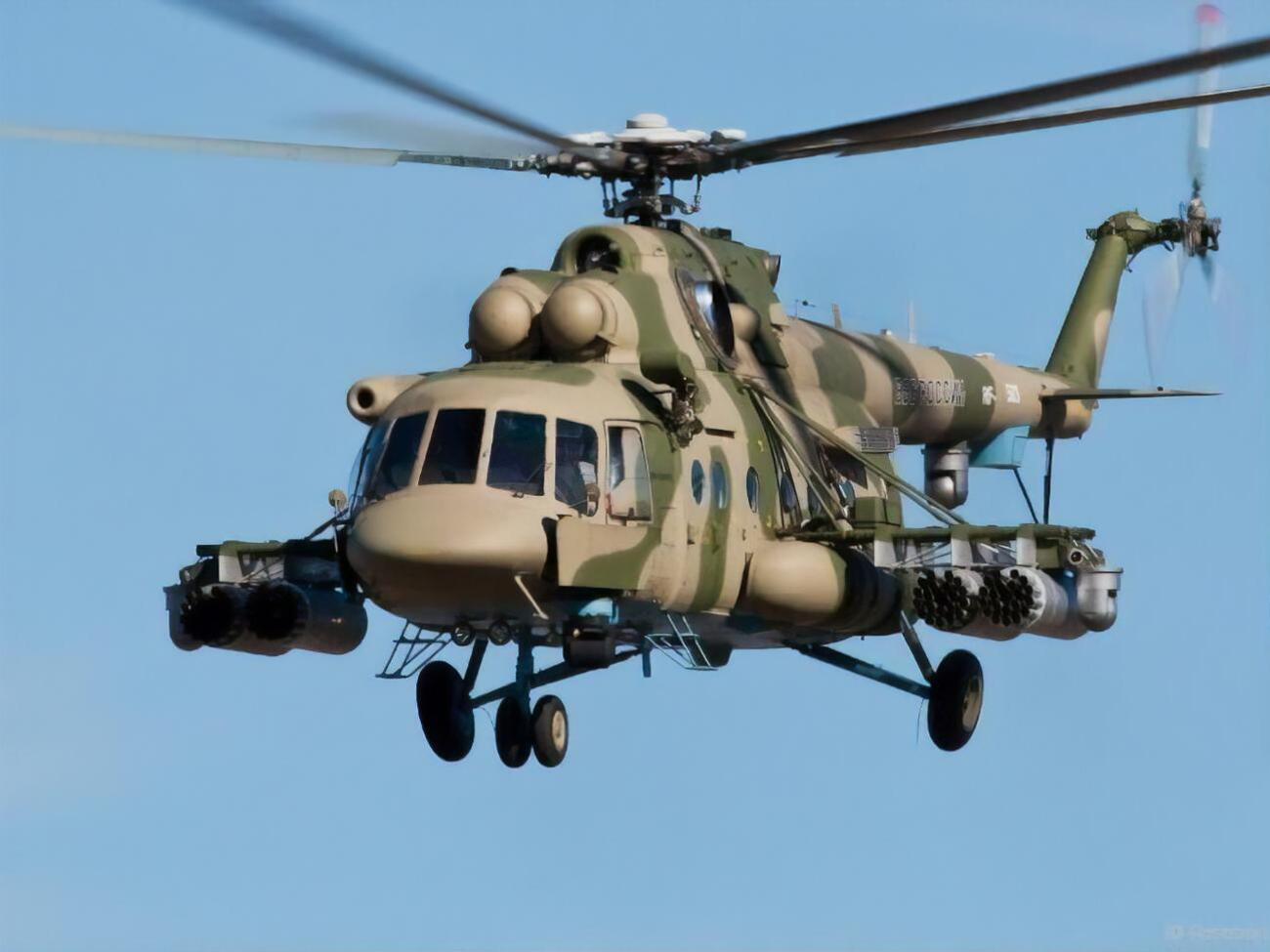 Российский Ми-171 может быть оснащен оружием и использоваться во время вторжения РФ в Украину