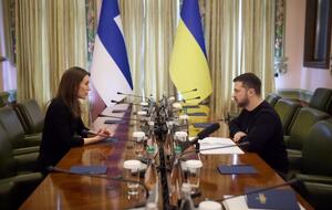 Марін і Зеленський провели зустріч у Києві 10 березня