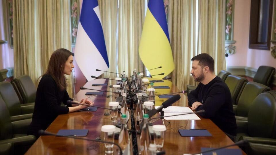 Марін і Зеленський провели зустріч у Києві 10 березня