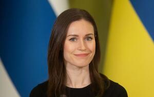 Фінляндія підтримує формулу миру президента Зеленського, зазначила Марін на їхній спільній пресконференції у Києві