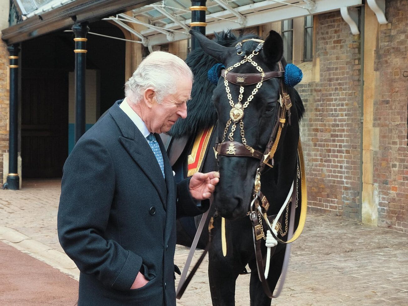 Чарльз III впервые встретился с Ноубл в начале прошлой недели