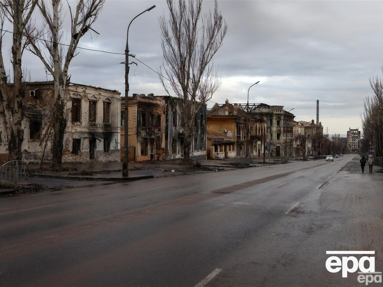 Со второй половины мая 2022 года Мариуполь в полной оккупации россиян