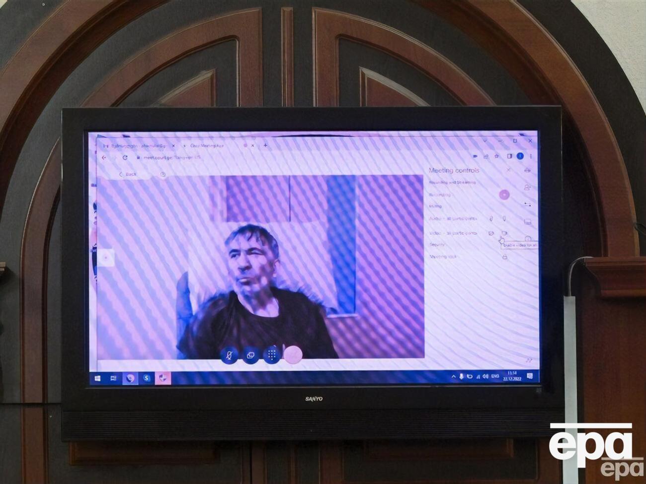 Саакашвили рассказал, что похудел почти в два раза