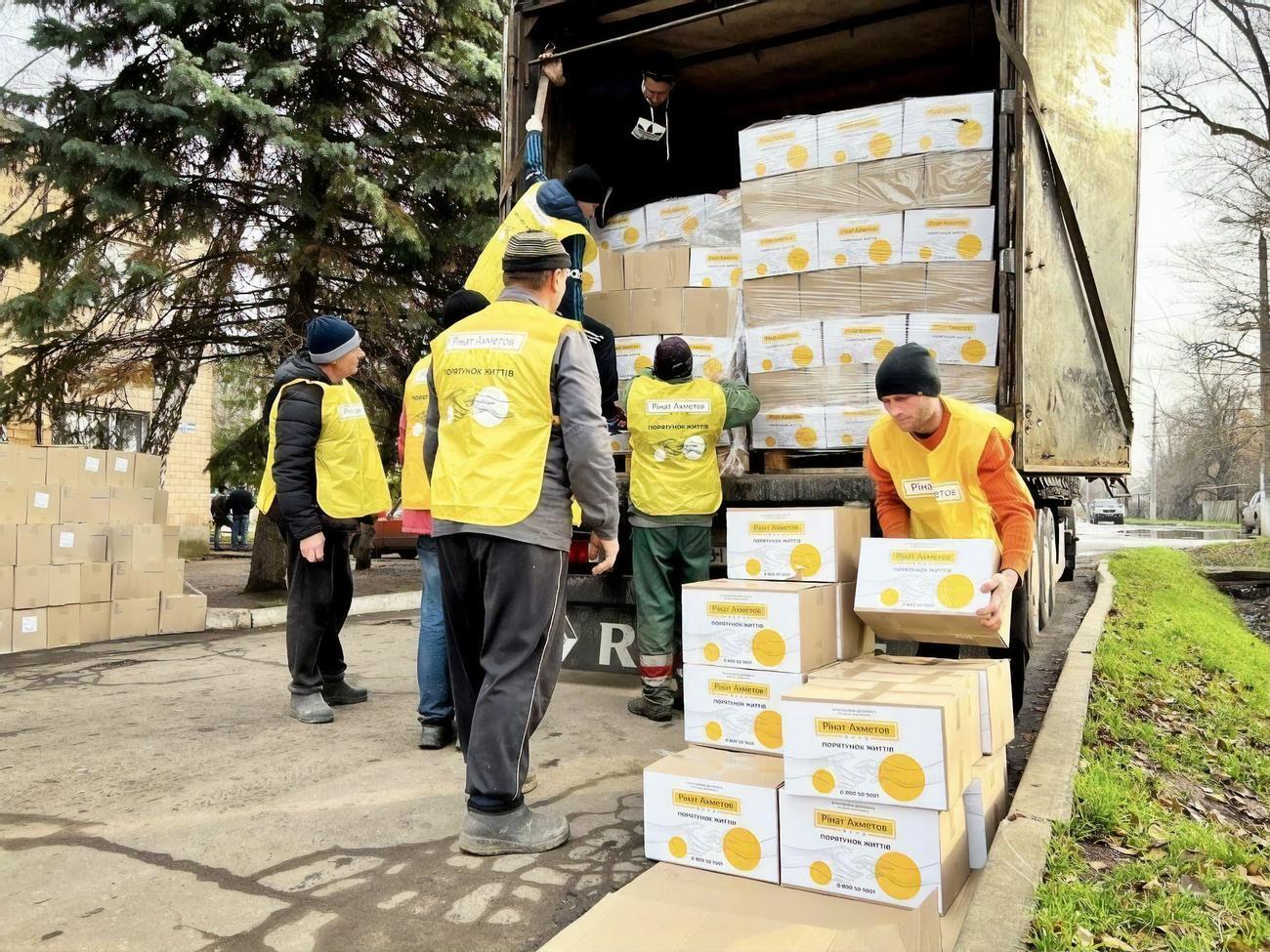 Від початку повномасштабної війни Фонд передав понад 178 тис. наборів для жителів Донецької області й тимчасово евакуйованих із регіону