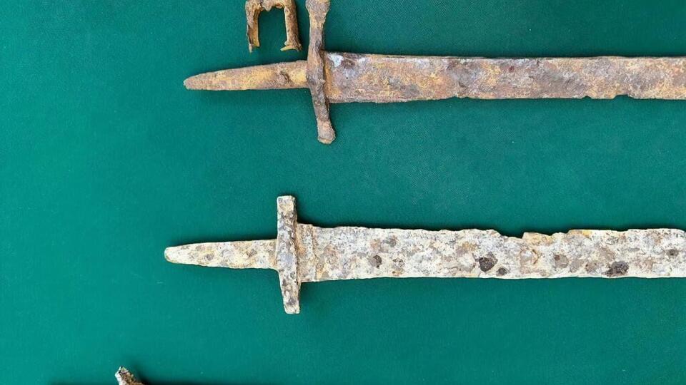 По данным Минкультуры, в США задержали мечи-акинаки скифской культуры