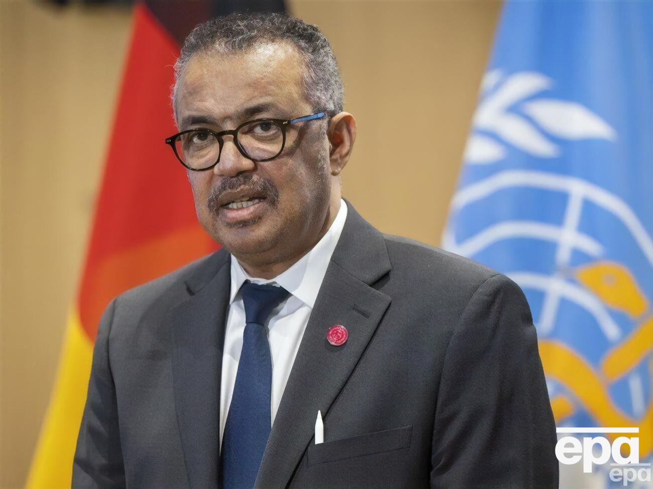 Гебреєсус висловив надію на швидке закінчення пандемії