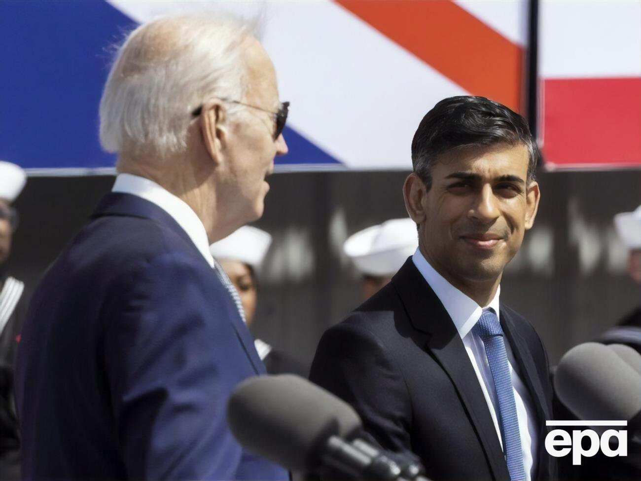 Байден и Сунак встретились 13 марта