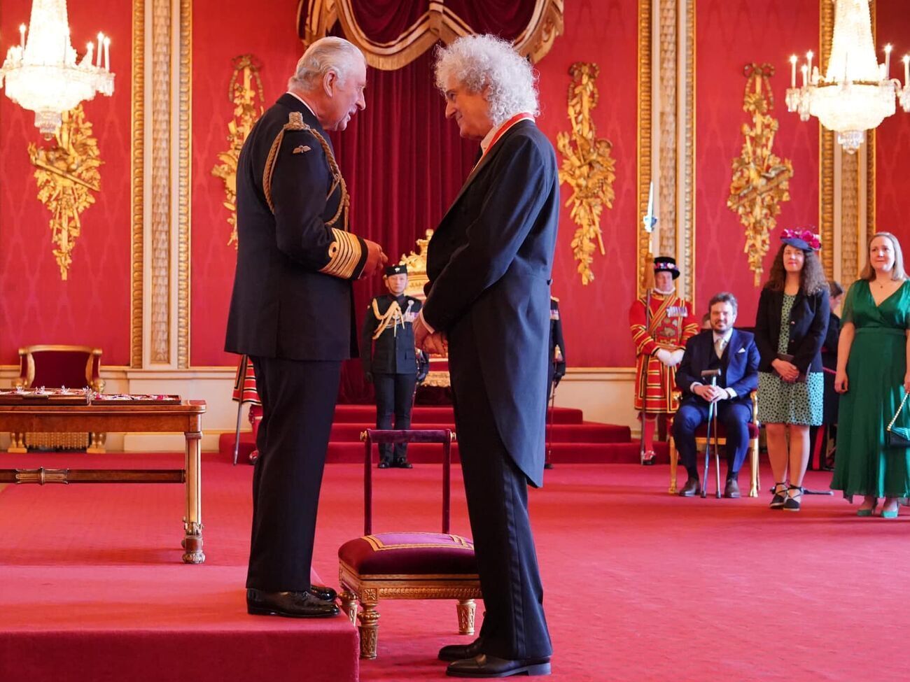 Церемония состоялась в Букингемском дворце