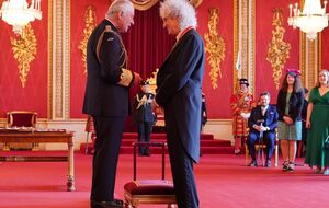 Церемония состоялась в Букингемском дворце