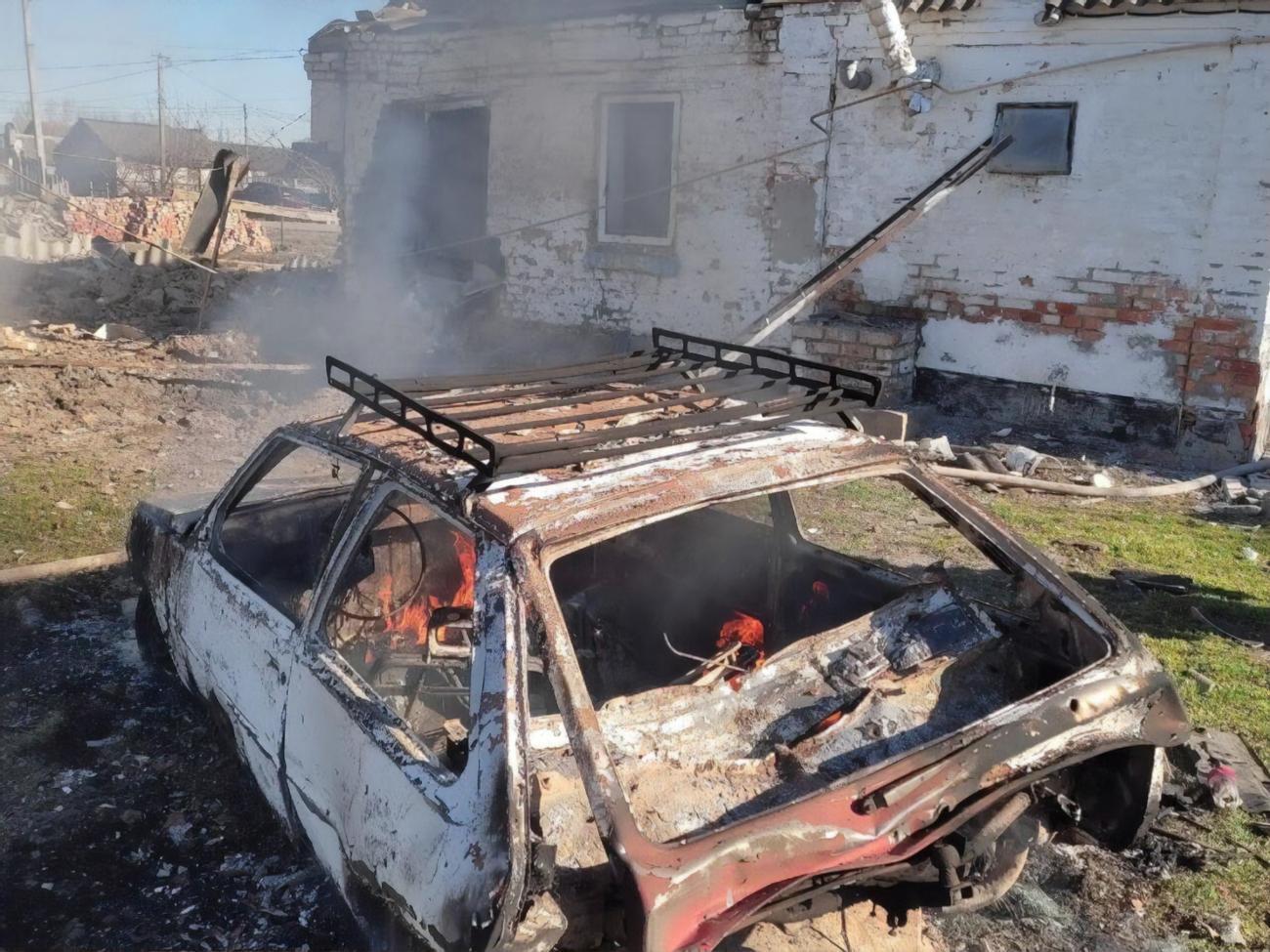 В Никопольской и Покровской общинах зафиксированы очередные разрушения в результате артиллерийских ударов оккупантов