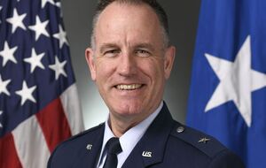 Действия российских пилотов Райдер (на фото) назвал "опасными и непрофессиональными"