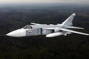 Російський Су-24 знищено під Бахмутом