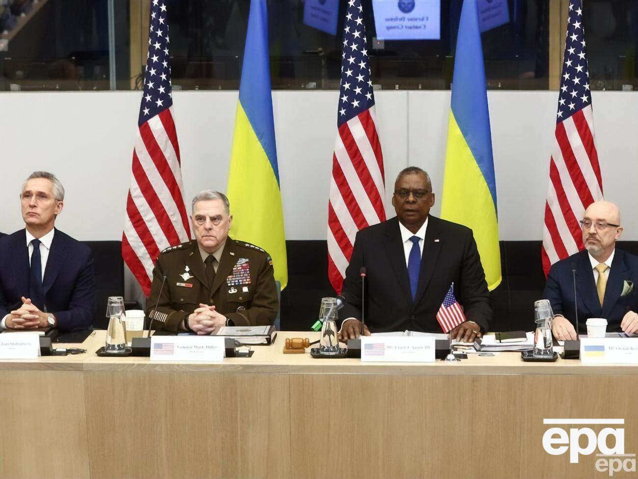 Попереднє засідання контактної групи з питань оборони України відбулося 14 лютого у штаб-квартирі НАТО у Брюсселі (Бельгія)