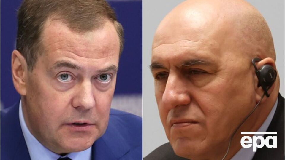 Медведєв наприкінці січня назвав Крозетто "рідкісним диваком на букву "м" після його слів про постачання озброєння Україні