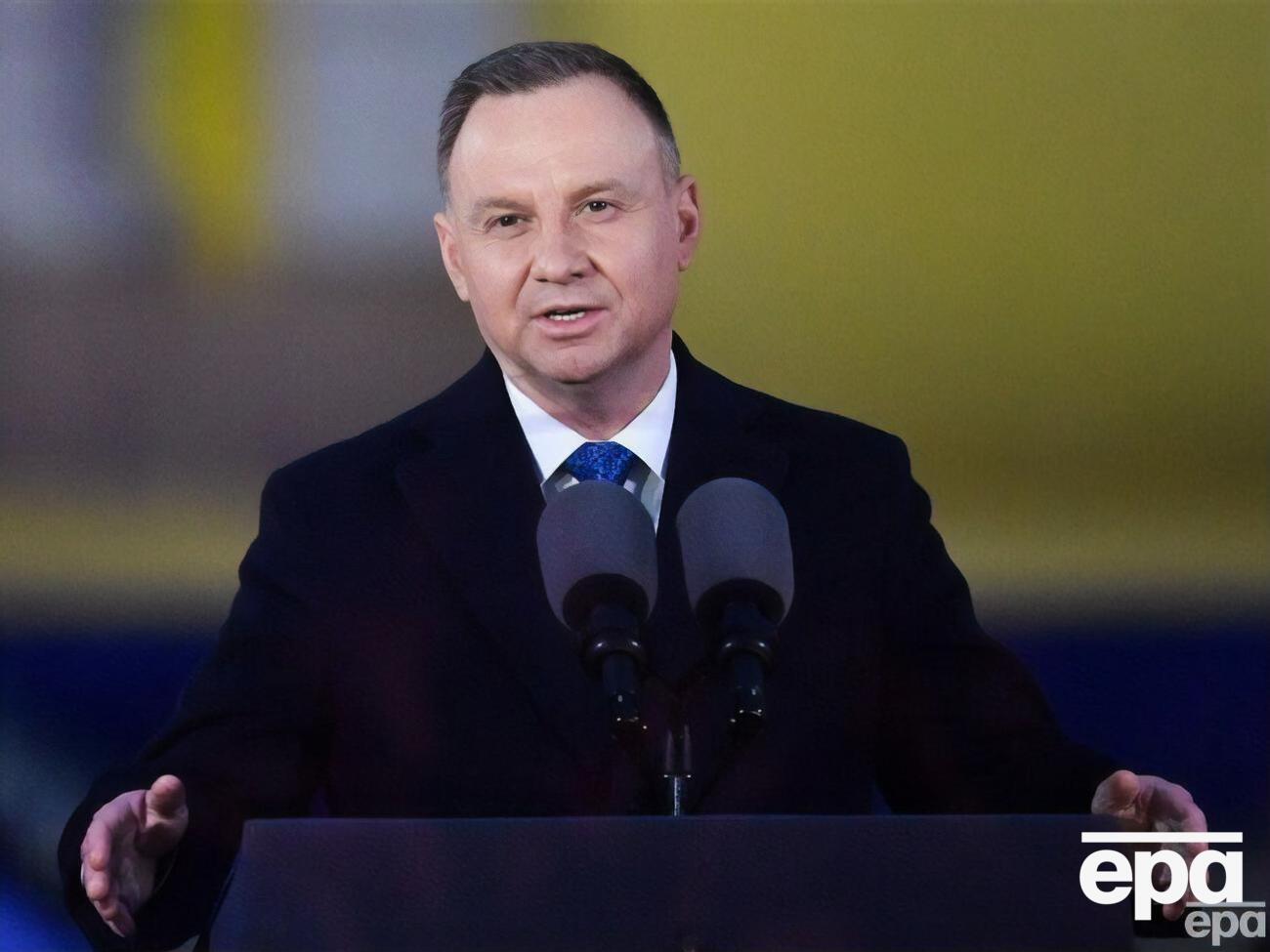 Дуда оголосив про швидке передання літаків Україні