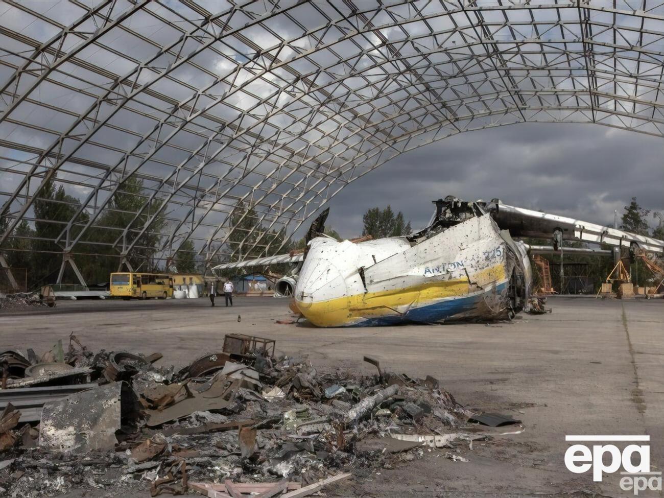 Перелет "Мрії" в Лейпциг был запланирован на 25 февраля 2022 года