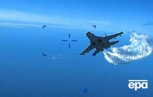 США обнародовали видео, на котором российский Су-27 сбрасывает топливо на MQ-9 Reaper