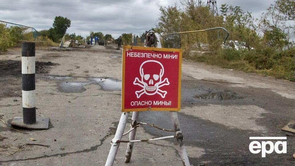 Розв'язана Росією війна призвела до утворення в Україні найбільшого у світі мінного поля
