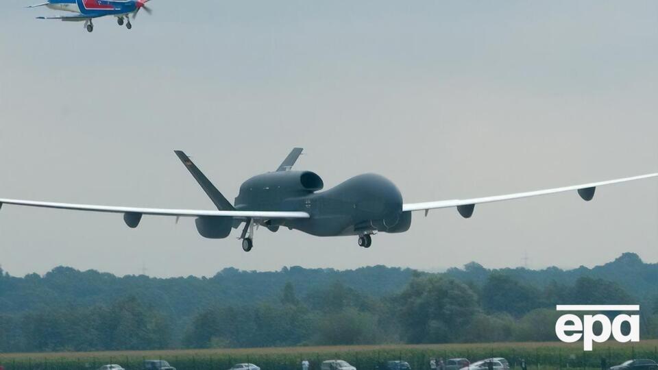 RQ-4 Global Hawk взлетел с авиабазы Сигонелла в Италии