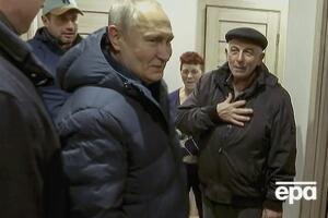 Путін відвідав Маріуполь як злодій – під покровом ночі, зауважили в українському військовому відомстві
