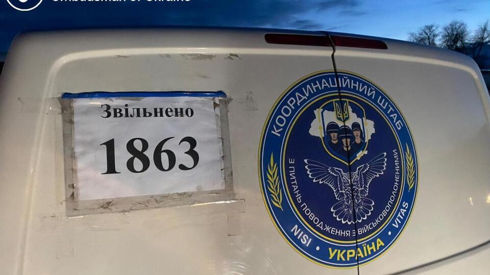 За рік війни Україна й Росія провели 38 обмінів, додому повернулися 1863 українці