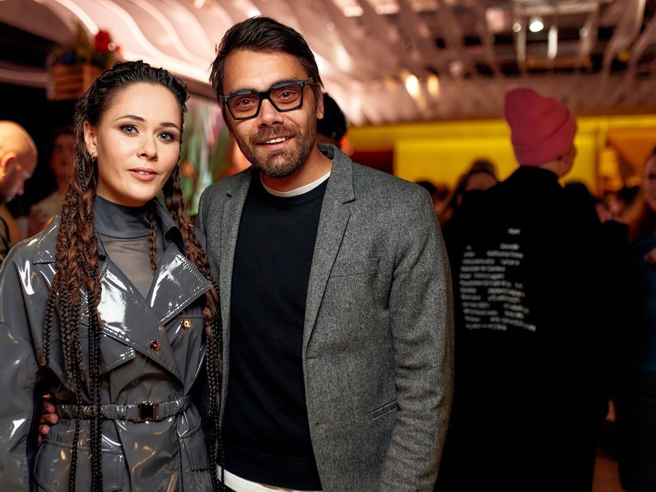 Санина и The Maneken посетили допремьерный показ "Мавки"