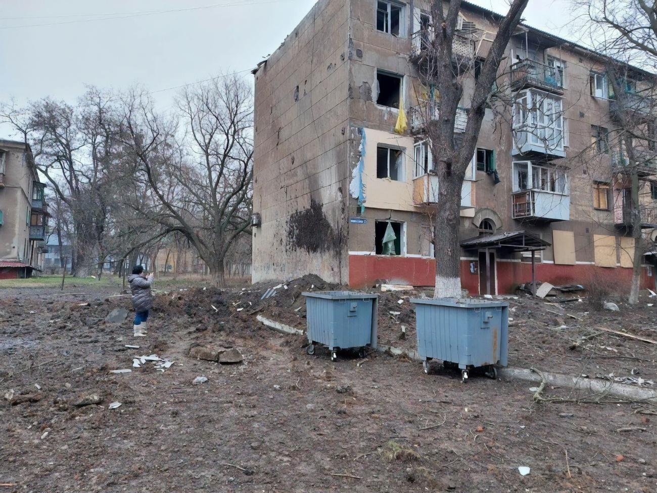 У Донецькій області знову поранені й руйнування через російські обстріли