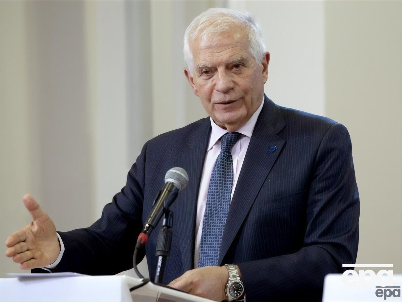 Боррель: У нас є мета – забезпечити Україну боєприпасами