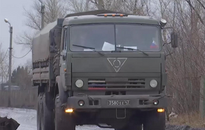 По данным Генштаба ВСУ, только в один госпиталь привезли четыре грузовика с тяжелоранеными оккупантами