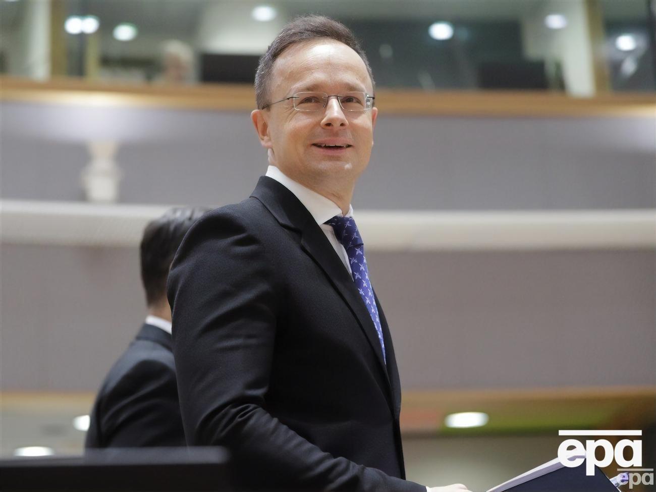 Сийярто отказался подписать резолюцию