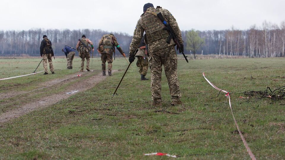 В КГВА отметили, что саперы будут работать на северной окраине города